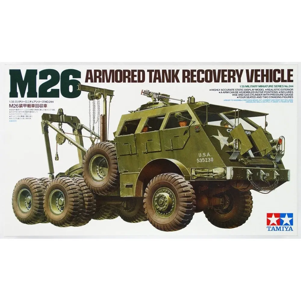 1/35 M26 Armored Tank Recovery Vehicle - Hobbies