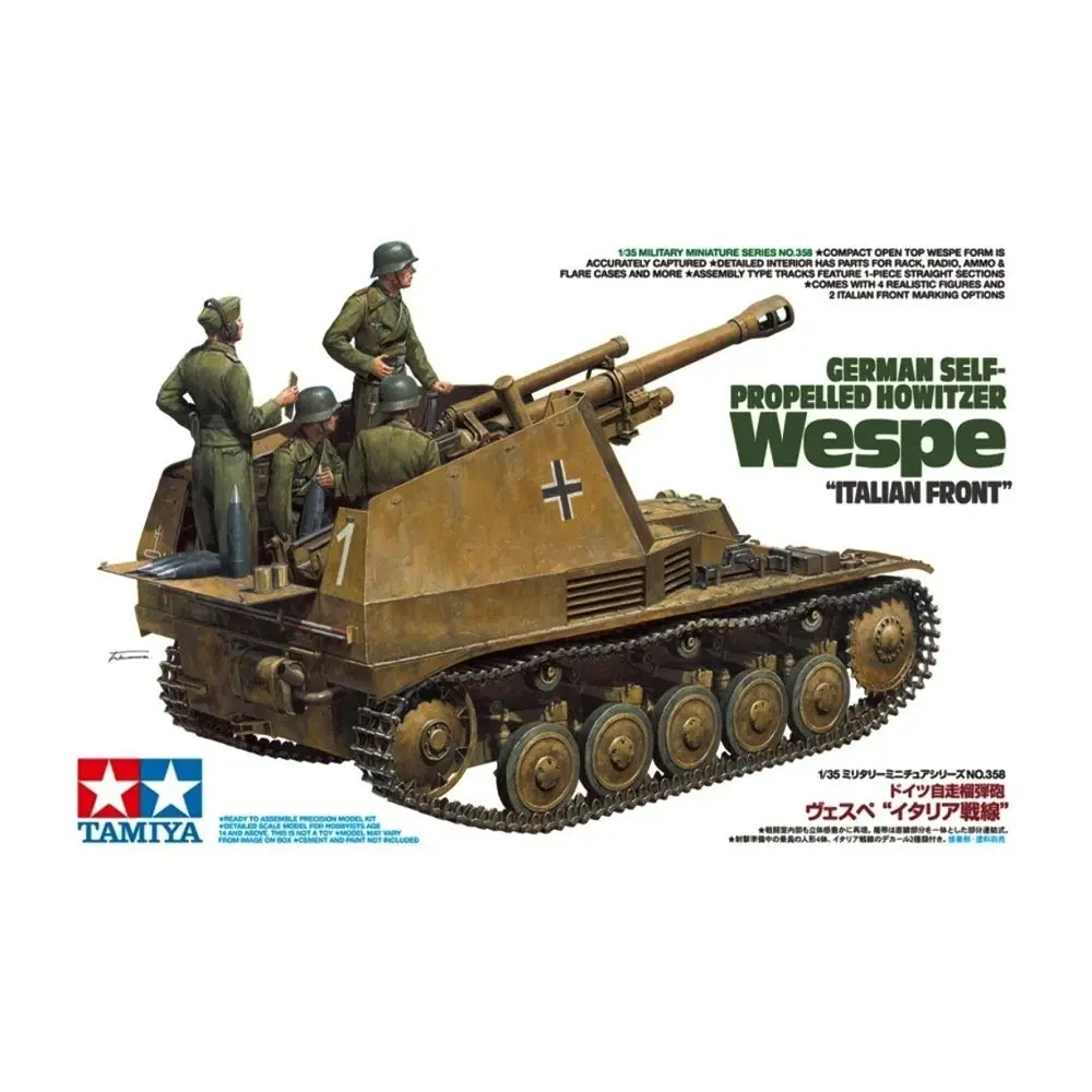 1/35 German SelfPropelled Howitzer Wespe Italian Front - Hobbies