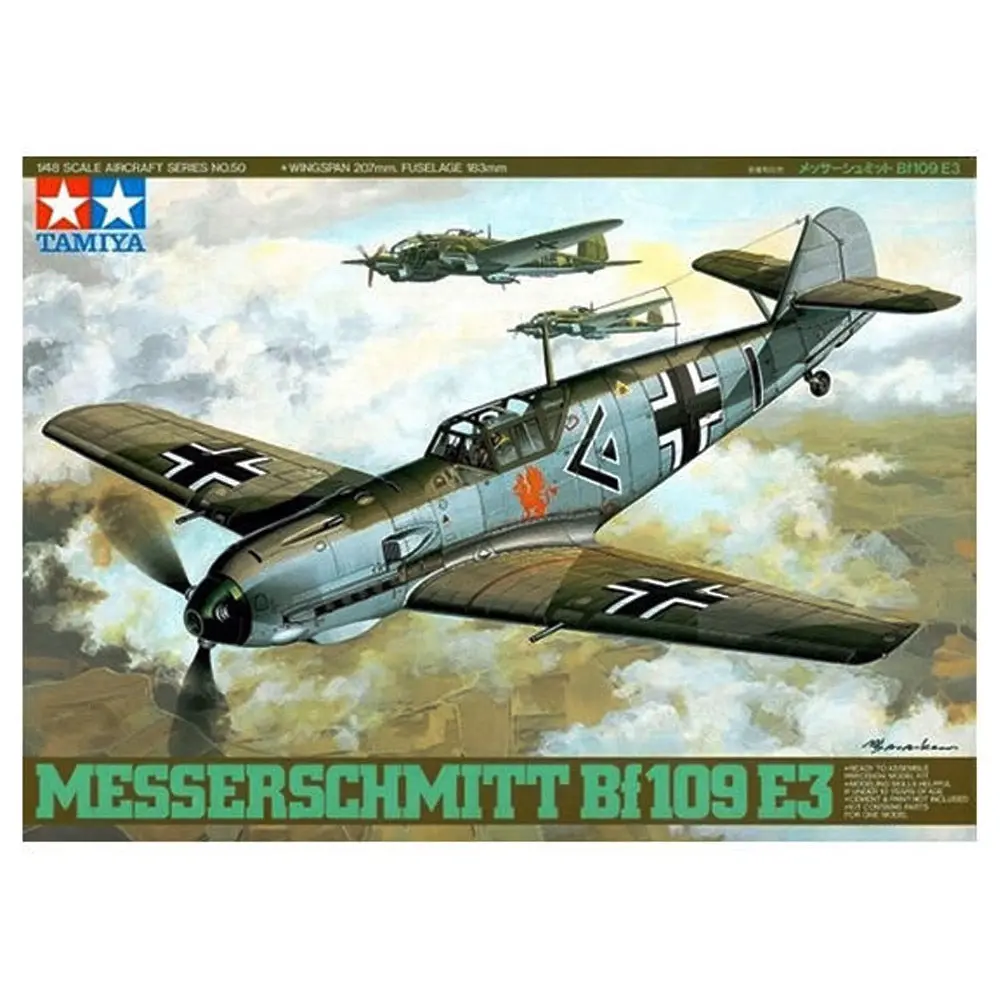 1/48 Messerschmitt Bf109 E3 - Hobbies