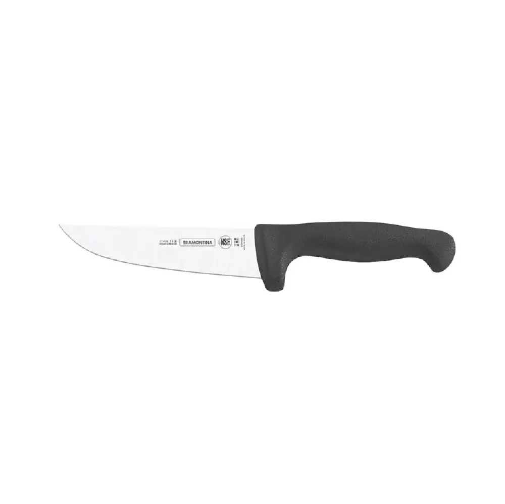 TRAMONTINA PROFESSIONAL MASTER MEAT KNIFE 8" BLACK - Home & Garden