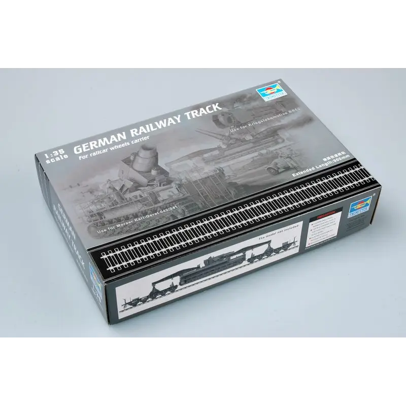 00213 1/35 German Railway Track Set Plastic Model Kit - Hobbies