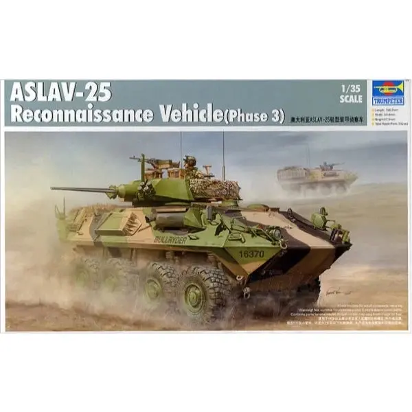 00392 1/35 ASLAV25Reconnaissance Plastic Model Kit - Hobbies