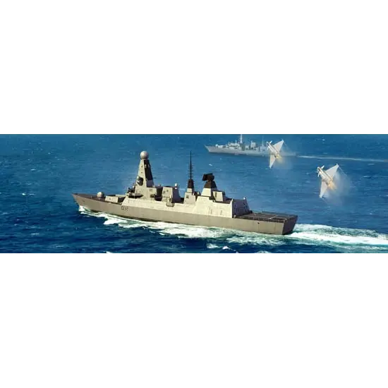 04550 1/350 HMS Type 45 Destroyer Plastic Model Kit - Hobbies