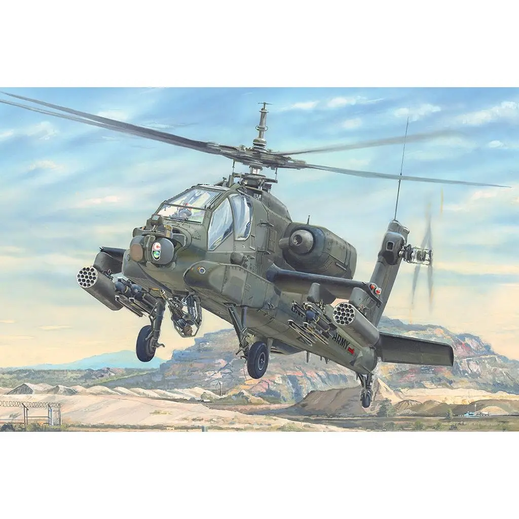 1/35 AH-64A Apache Early Plastic Model Kit