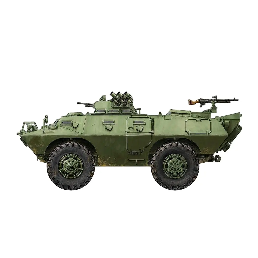 1/72 M706 Commando Armored Car Product Improved Plastic Model Kit - Hobbies