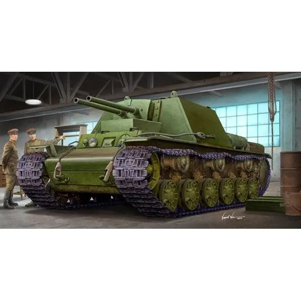 09504 1/35 Soviet KV7 Object 227 Plastic Model Kit - Hobbies
