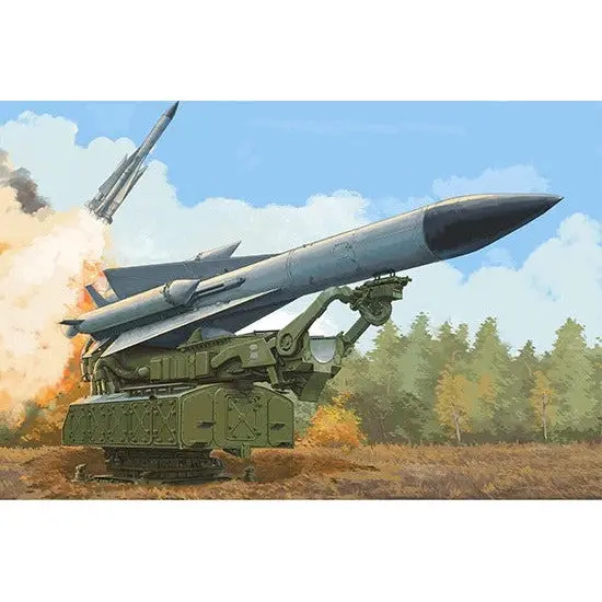 09550 1/35 Russian 5V28 of 5P72 Launcher SAM5 Gammon Plastic Model Kit - Hobbies