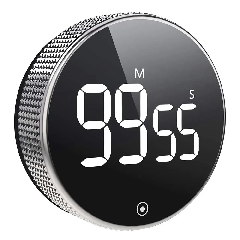Digital Kitchen Timer Visual timers LED Display Magnetic Countdown Countup Timer - Home & Garden