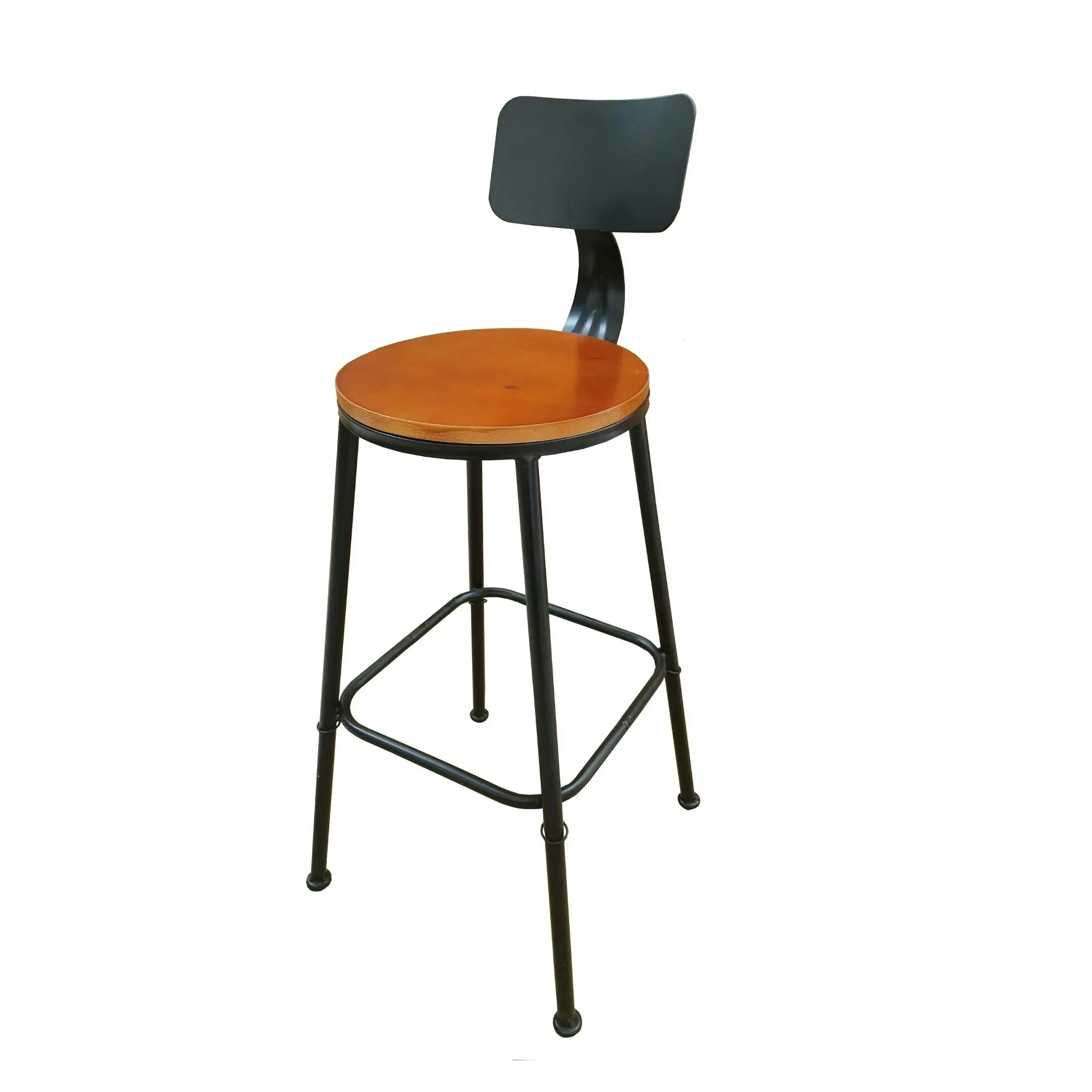 Osca Timber Seater Bar stool Brown - Furniture