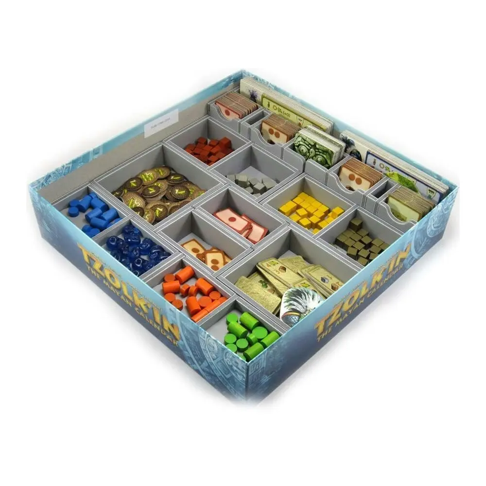 Folded Space Game Inserts Divider Tray Boardgame Organiser Box For Tzolkin - Toys & Games