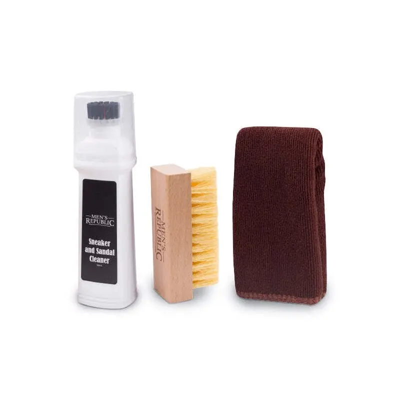 3pc Men's Republic Sneaker and Sandal Shoe/Footwear Cleaning Gift Set - Home & Garden