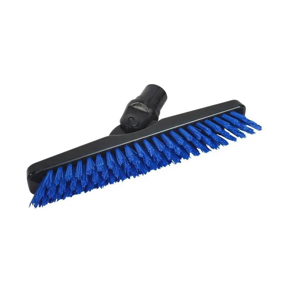 SYR Household Floor Scrubber Grout Brush 23cm Head Indoor/Outdoor Cleaner Blue - Home & Garden