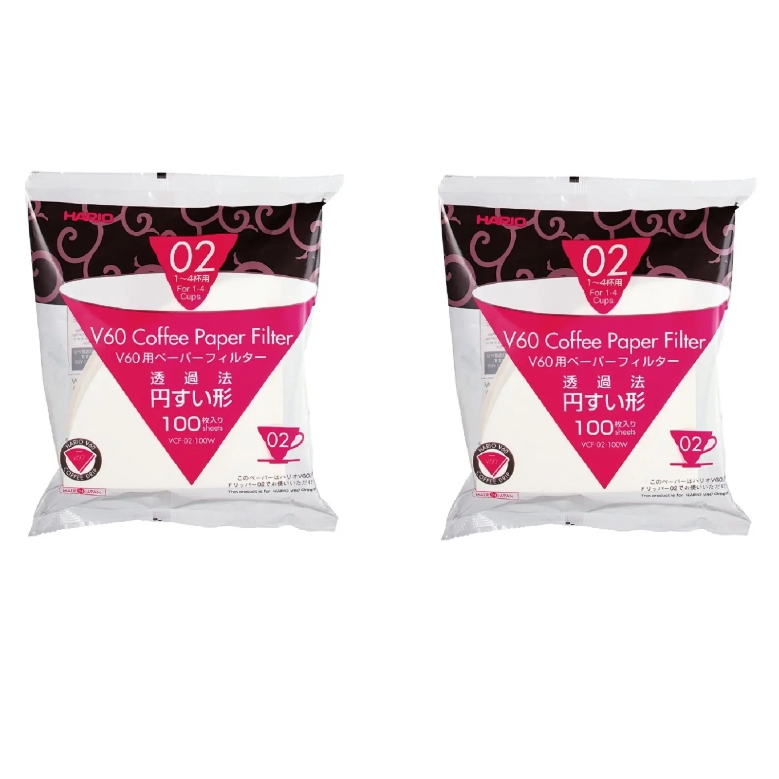 HARIO V60-02 - 200 FILTER PAPERS