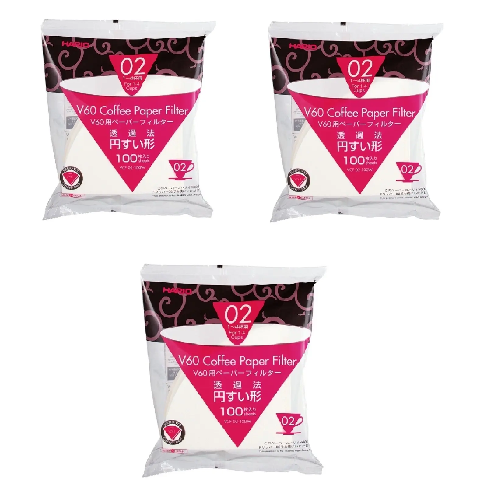 HARIO V60-02 - 300 FILTER PAPERS