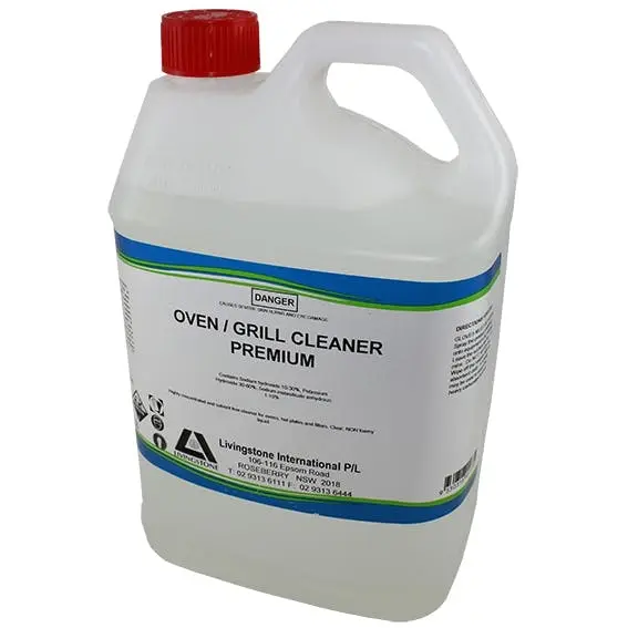 Livingstone Oven and Grill Cleaner Premium 5L Bottle - Commercial