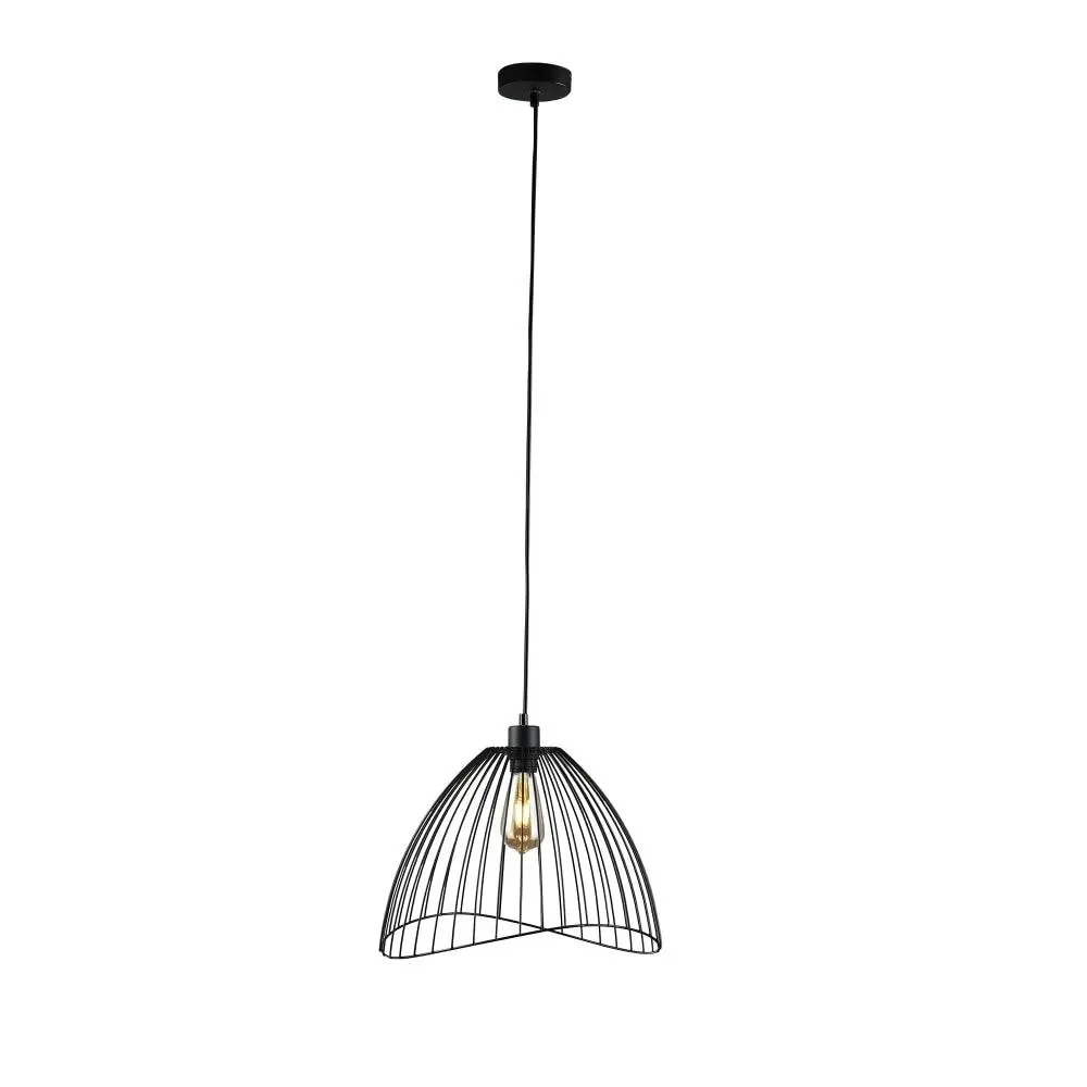Gale Modern Metal Pendant Lamp Light Black - Home & Garden