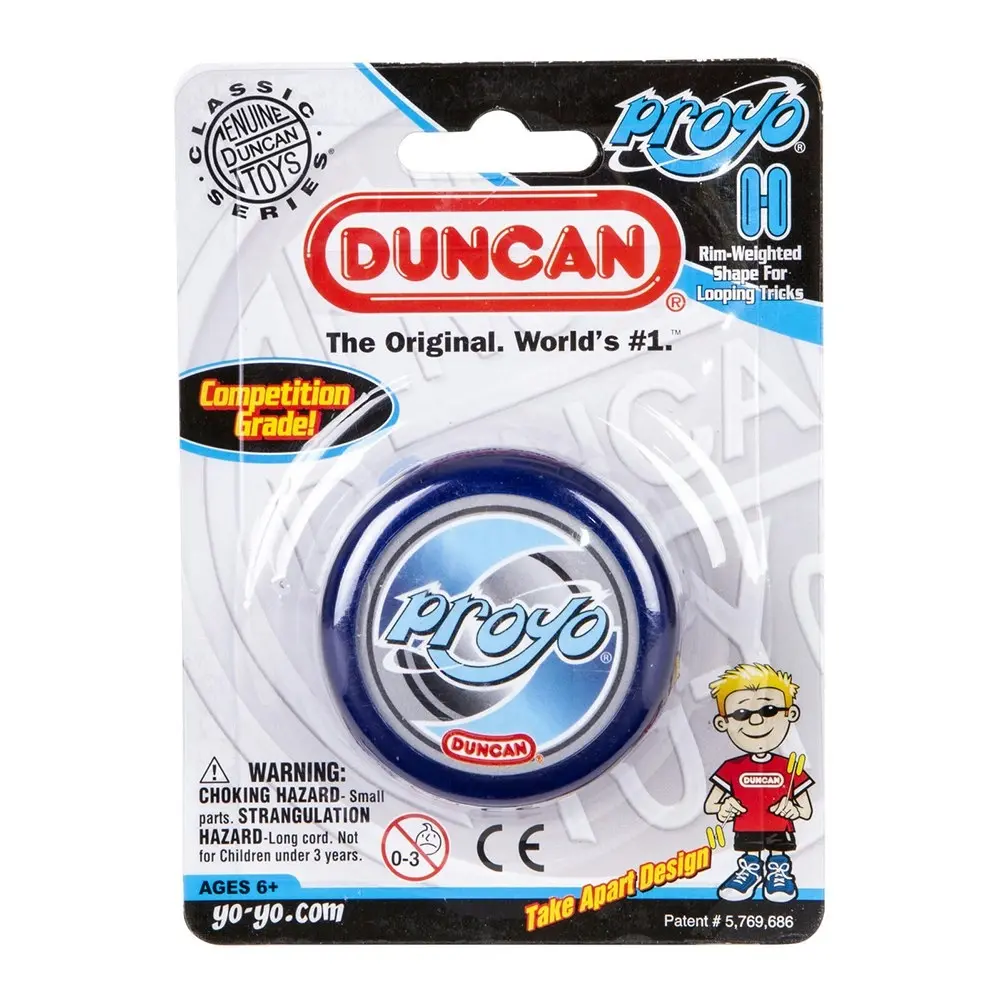 Duncan Yo Yo Beginner ProYo Kids/Children Round Classic Fun Toy 6y+ Assorted - Toys & Games