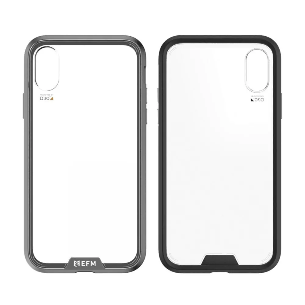 EFM Verona D3O Case Armour Cover Protection for Apple iPhone XS Max Black/Grey - Electronics