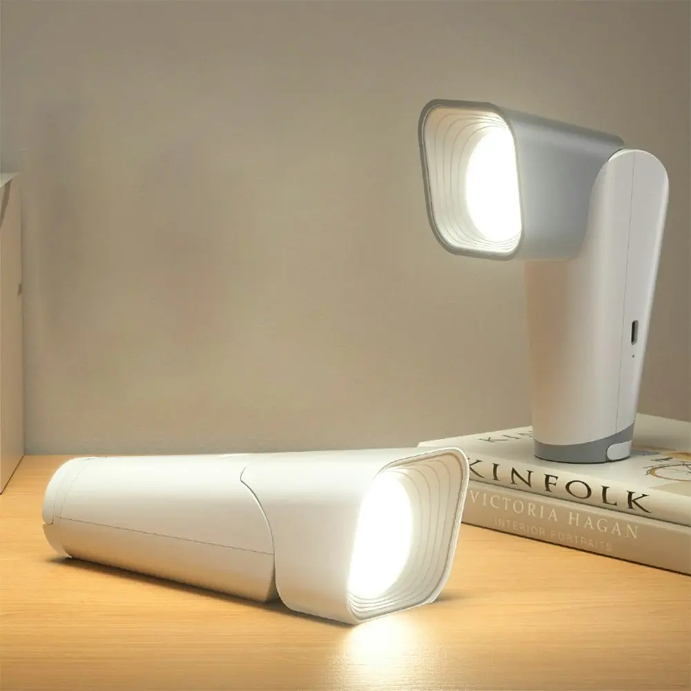 3 Level Portable Led Flashlight Eye Protection Desk Lamp Reading Night Light - Home & Garden
