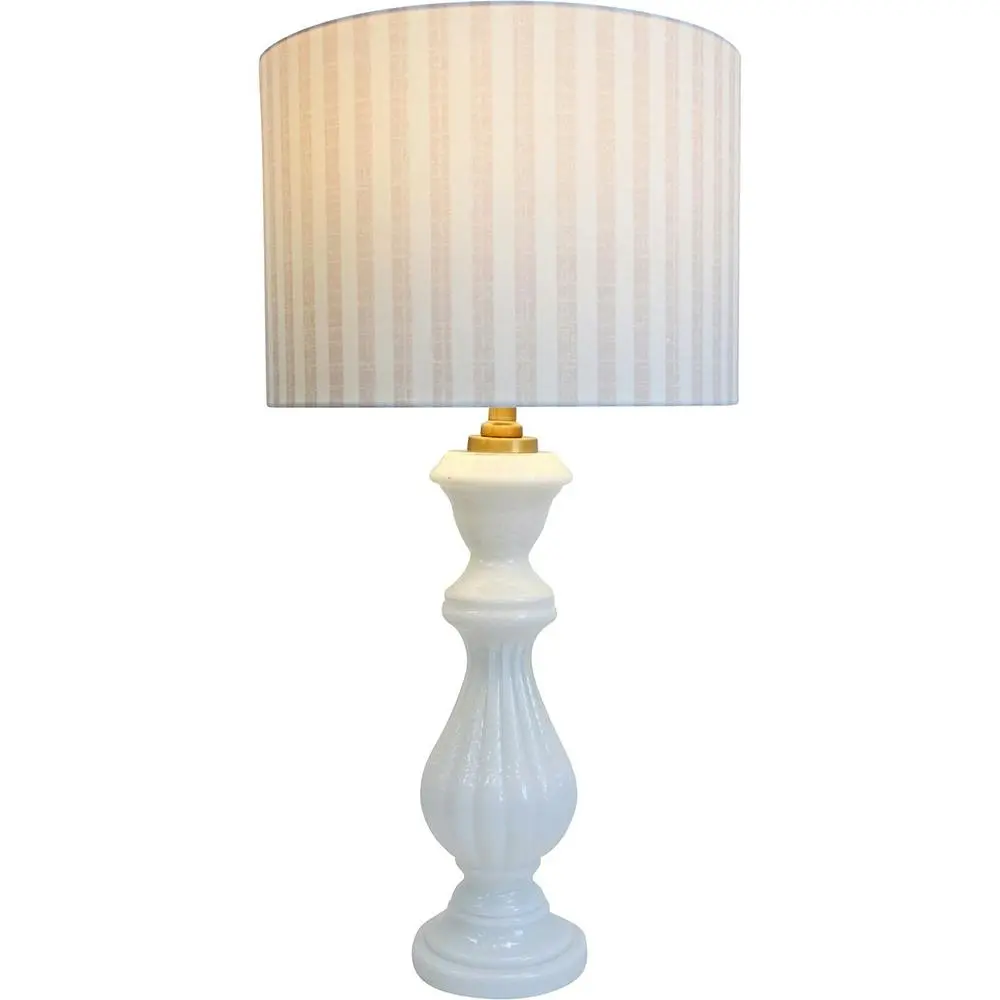 LVD Lamp Portafino White Decorative Home/Lounge Tabletop Decor 63.5 cm White - Home & Garden