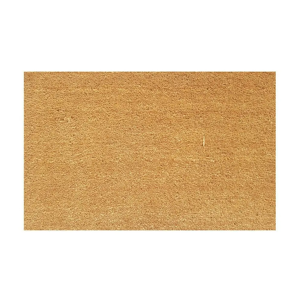 Solemate Latex Back Coir Natural 50x80cm Slimline Outdoor Stylish Doormat - Home & Garden