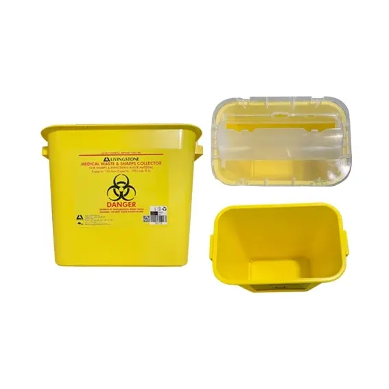 Livingstone Needles Sharps Waste Collector 10L - Commercial