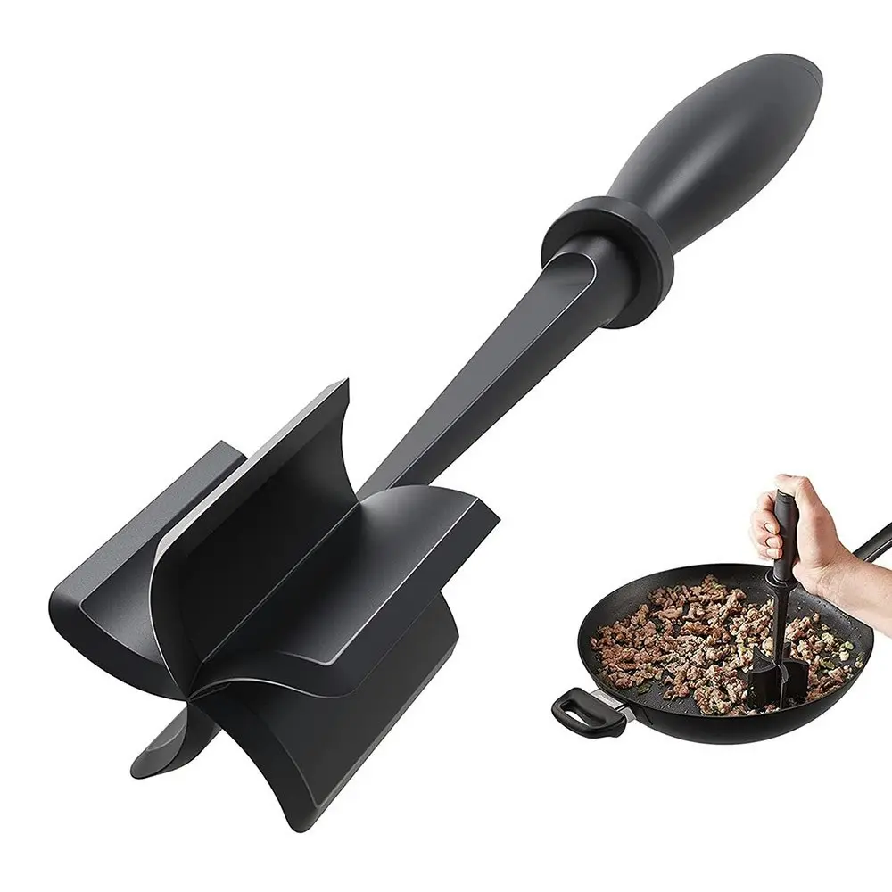 Meat Chopper Hamburger Chopper Resistant Masher And Smasher For Hamburger Meat - Home & Garden