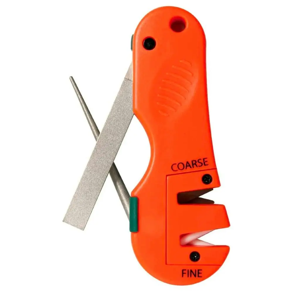 Accusharp 4 in 1 Knife & Tool Sharpener | Orange - Home & Garden