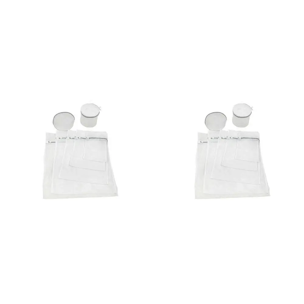 2x 7pc Home Expression Laundry Bags Durable & Reliable Heavy-Duty Storage Assort