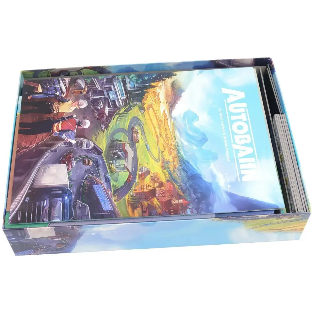 Folded Space Game Inserts Divider Tray Boardgame Organiser Box For Autobahn - Toys & Games