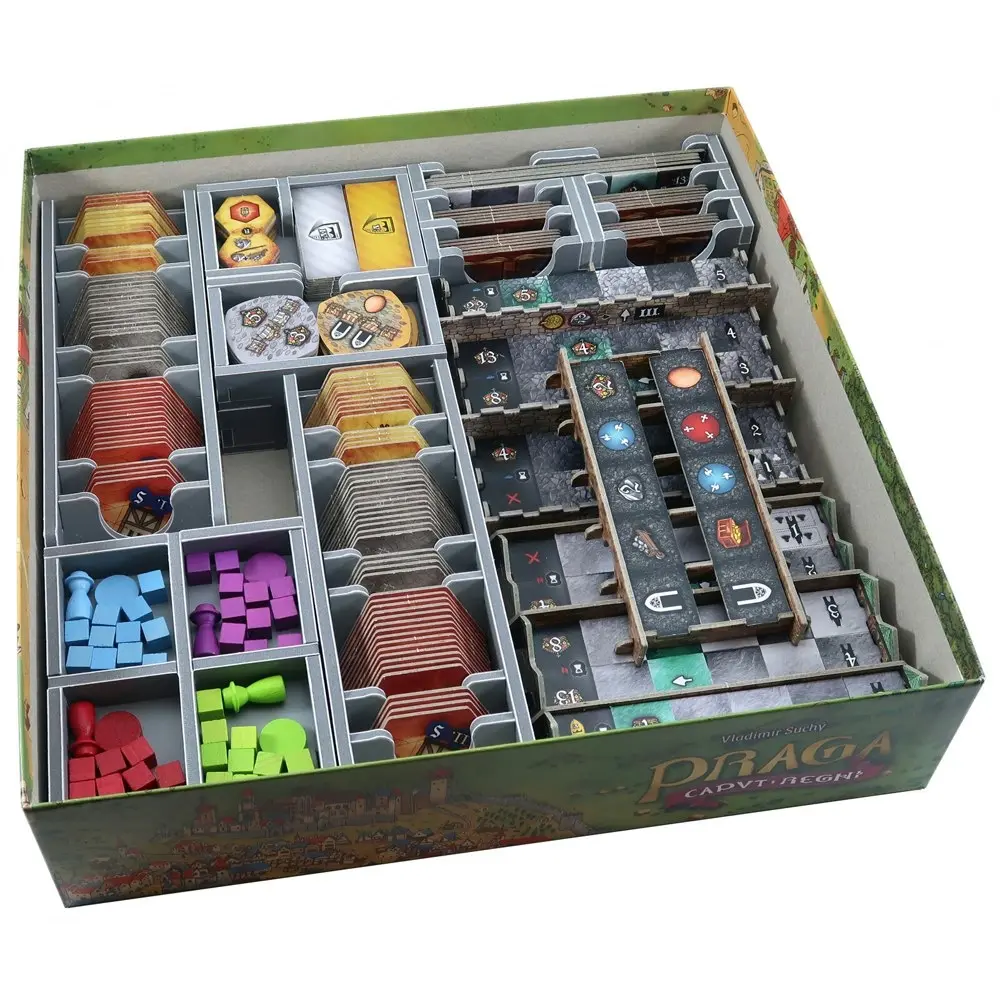 Folded Space Game Inserts Divider Tray Boardgame Organiser Praga Caput Regni - Toys & Games