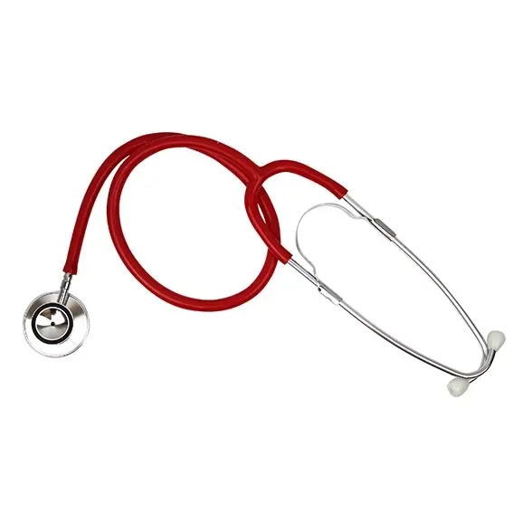 Livingstone Dual Head Stethoscope Latex Free Red Tube - Commercial