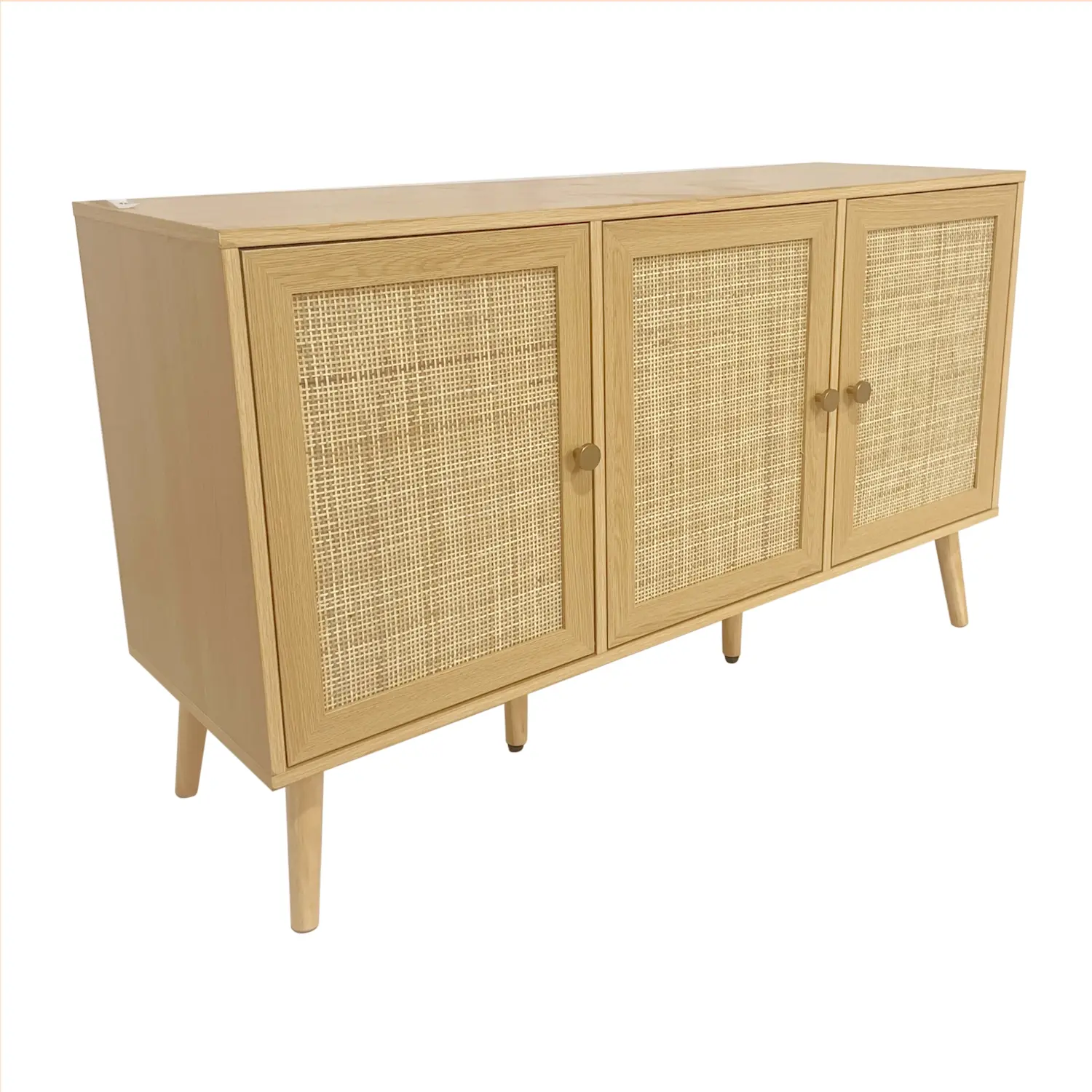 Foret Rattan Kitchen Sideboard Cabinet Storage Shelf Organizer Hallway Table - Furniture