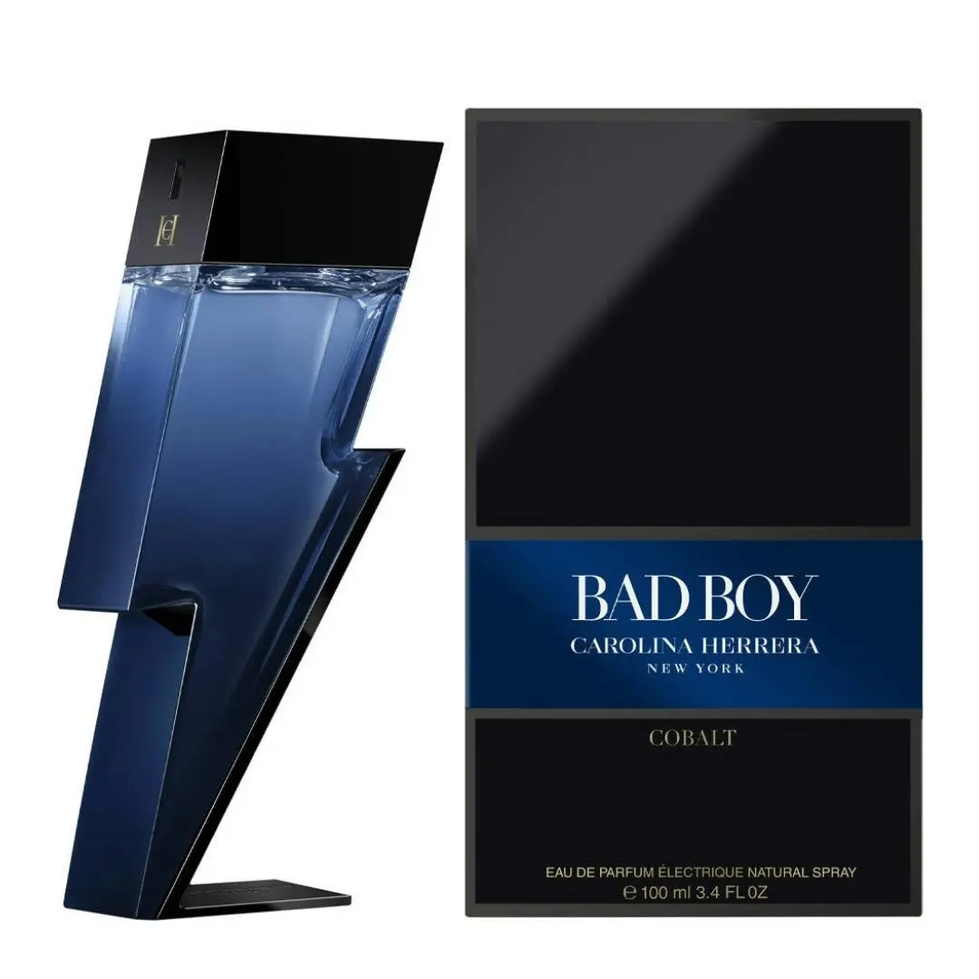 Bad Boy Cobalt by Carolina Herrera EDP Electrique 100ml Spray - Beauty