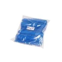 Flouride Foam Trays Large Light Blue 100 Bag - Commercial
