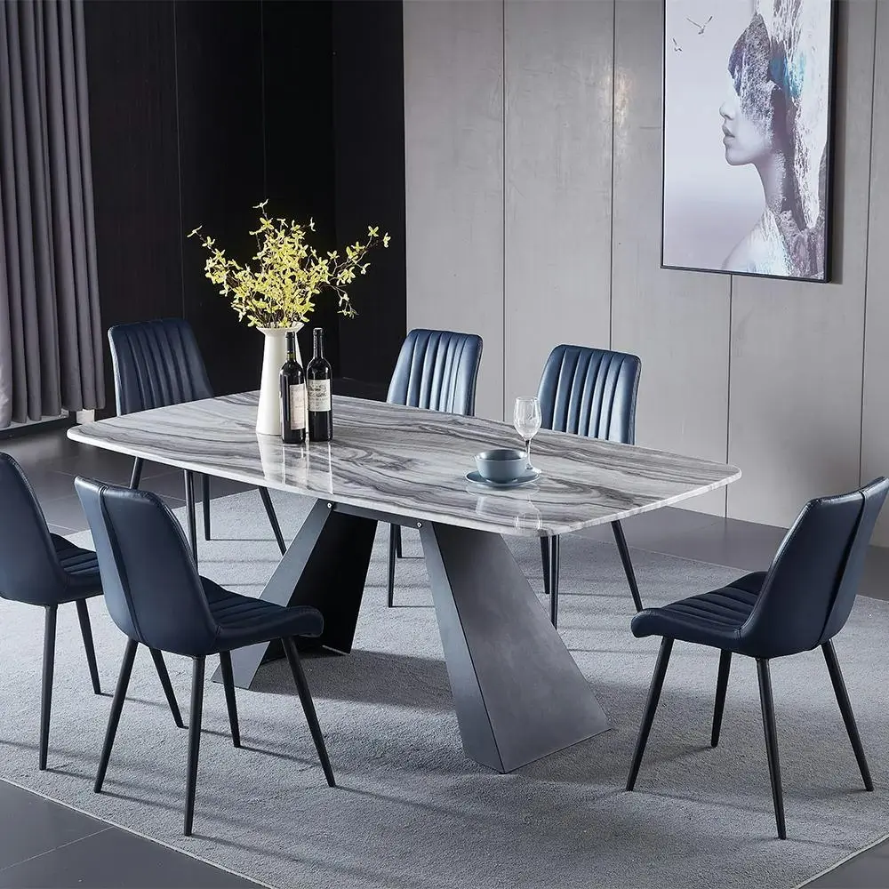 Brighton Marble Dining Table - Furniture