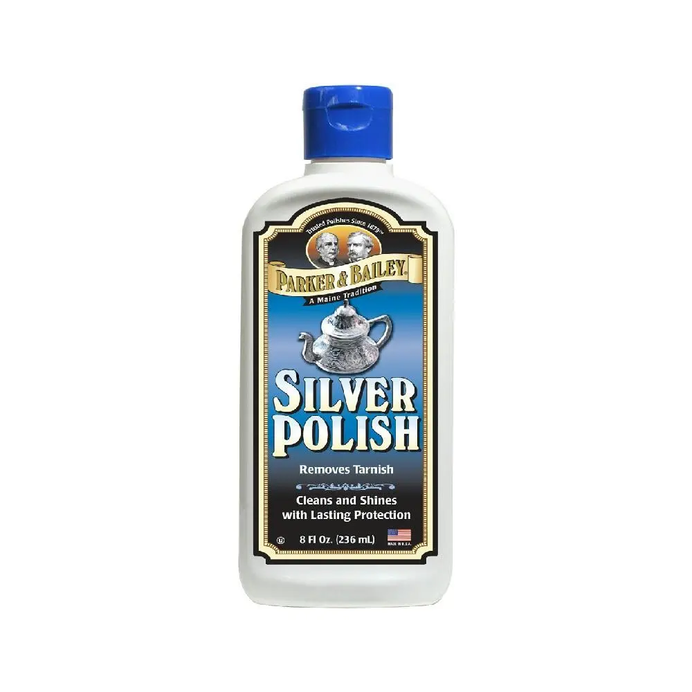 Parker & Bailey 236ml Silver Polish Jewelry/Cutlery Tarnish Remover Cleaner - Home & Garden