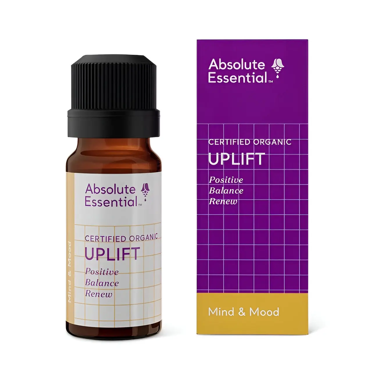 Absolute Essential Uplift Organic Oil Blend 10ml - Home & Garden