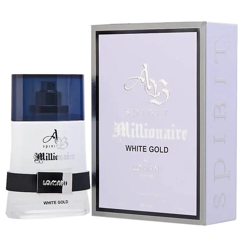 Lomani AB Spirit Millionaire White Gold 100ml EDP (M) SP - Beauty