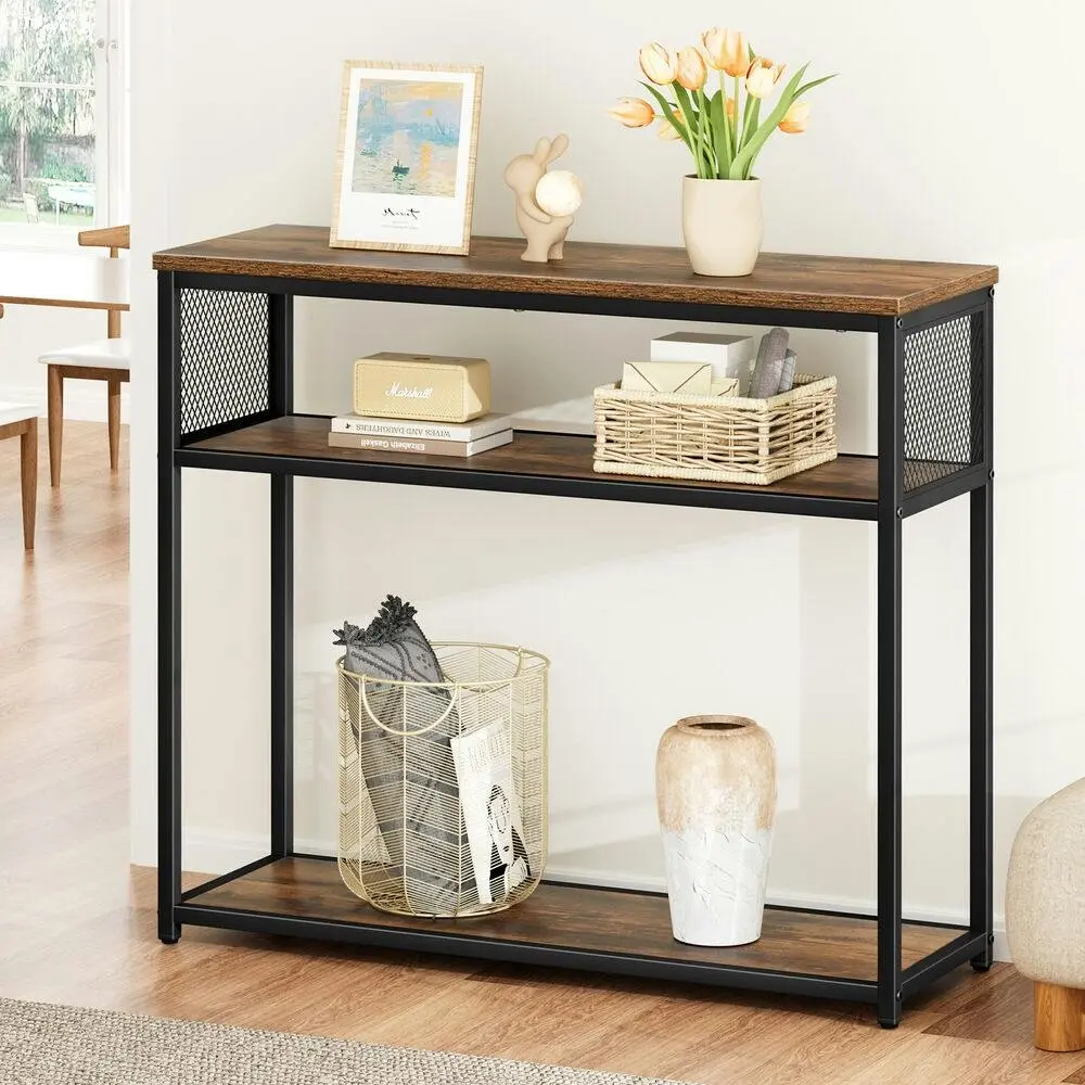 Alfordson Console Table Industrial - Furniture
