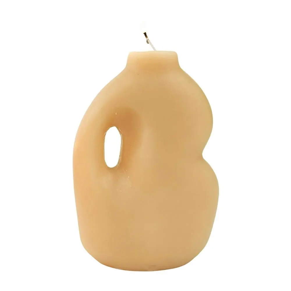 Urban Abstract 15cm Vanilla Scented Candle Home Fragrance Tabletop Decor Honey - Home & Garden