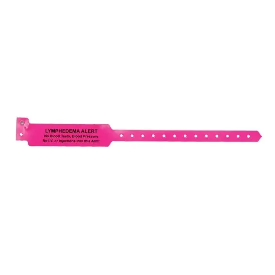 I.D Band, Lymphoedema Alert, 250 Pack - Commercial