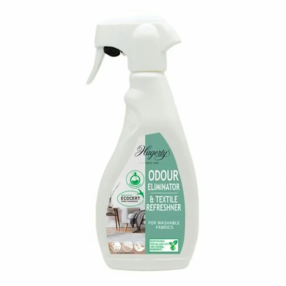 Hagerty Cleaning Products Odour Eliminator & Textile Refreshner Spray 500ml - Home & Garden