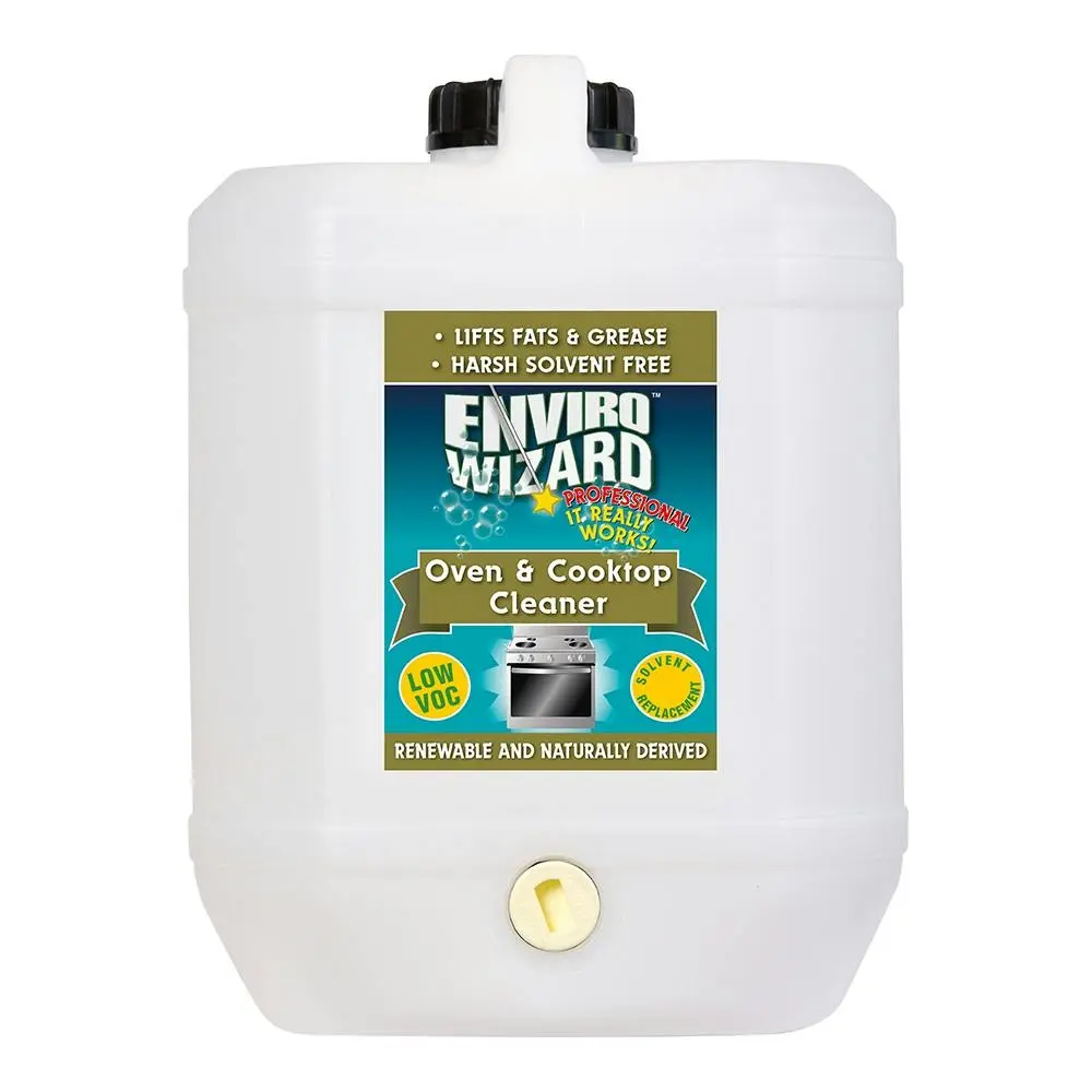 Enzyme Wizard Oven & Cooktop Appliance BBQ/Floor Fats Grease Stain Cleaner 20L - Home & Garden