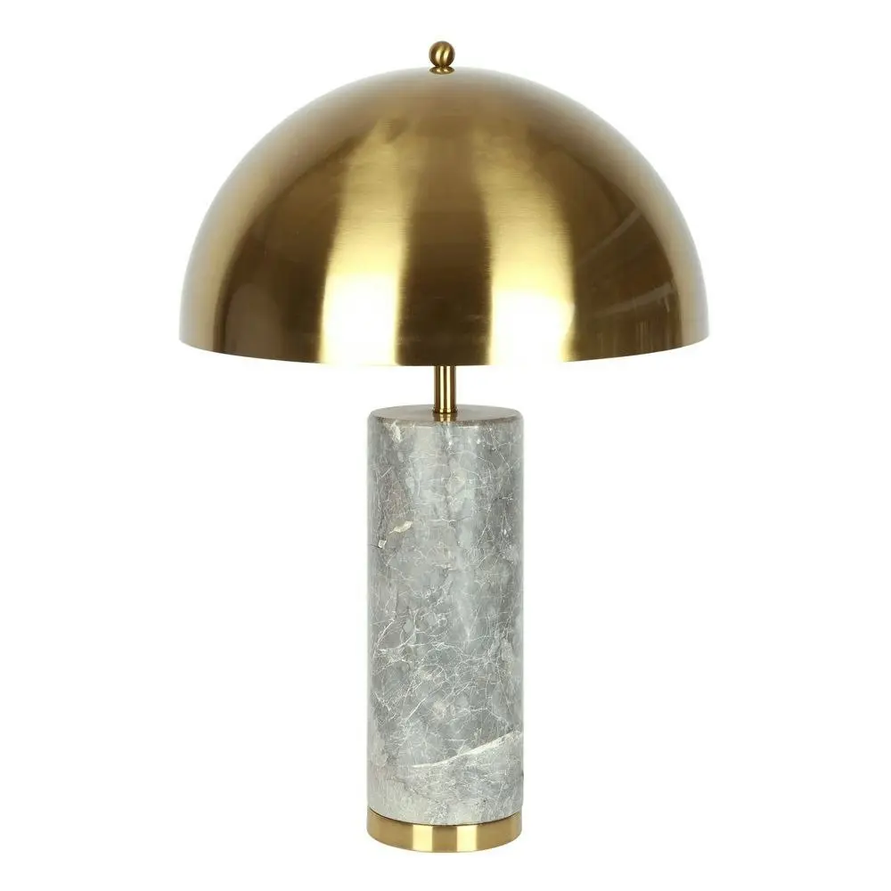 Belle Vasco Iron Table Lamp w/ Marble Base 76cm Bedside Night Light Decor Brass - Home & Garden