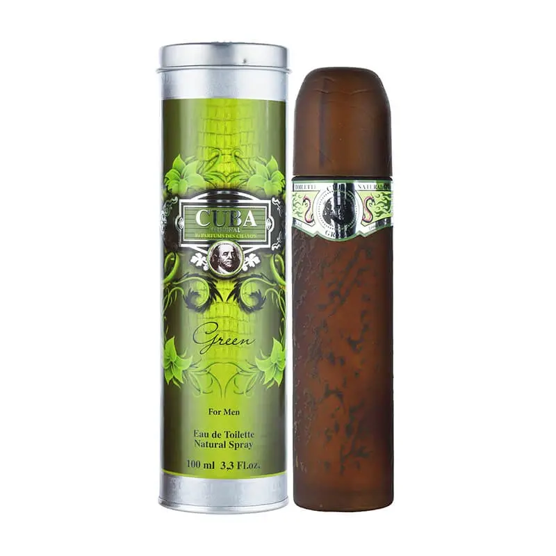 Cuba Green 100ml EDT (M) SP - Beauty