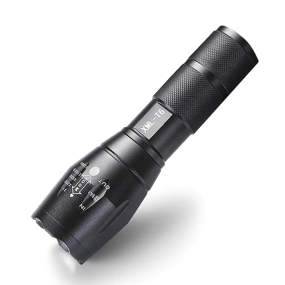 LED Military Waterproof High Powered Flashlight - Home & Garden