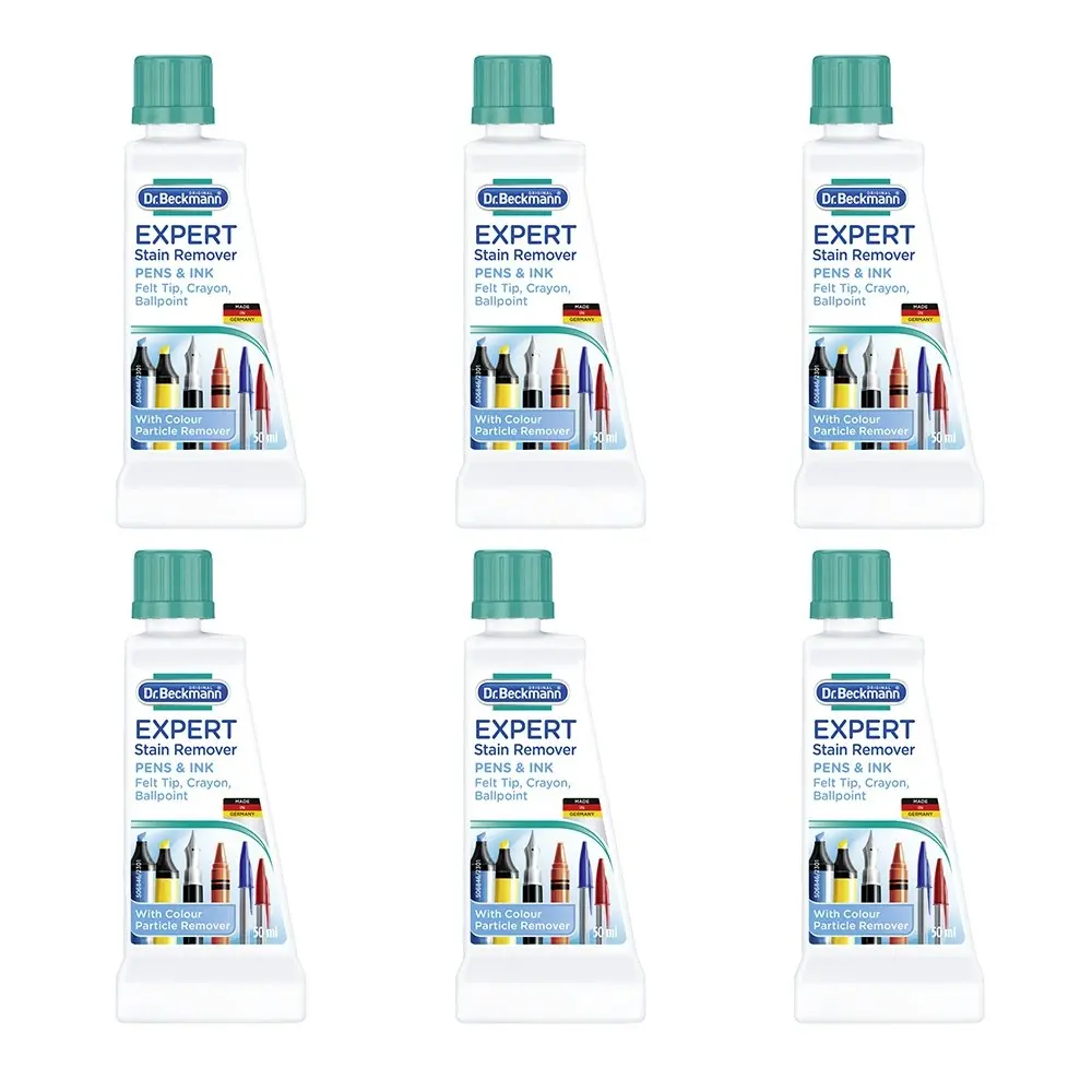 6x Dr Beckmann 50ml Stain Devil Nature Cosmetics Stain Cleaner w/Pigment Remover - Home & Garden