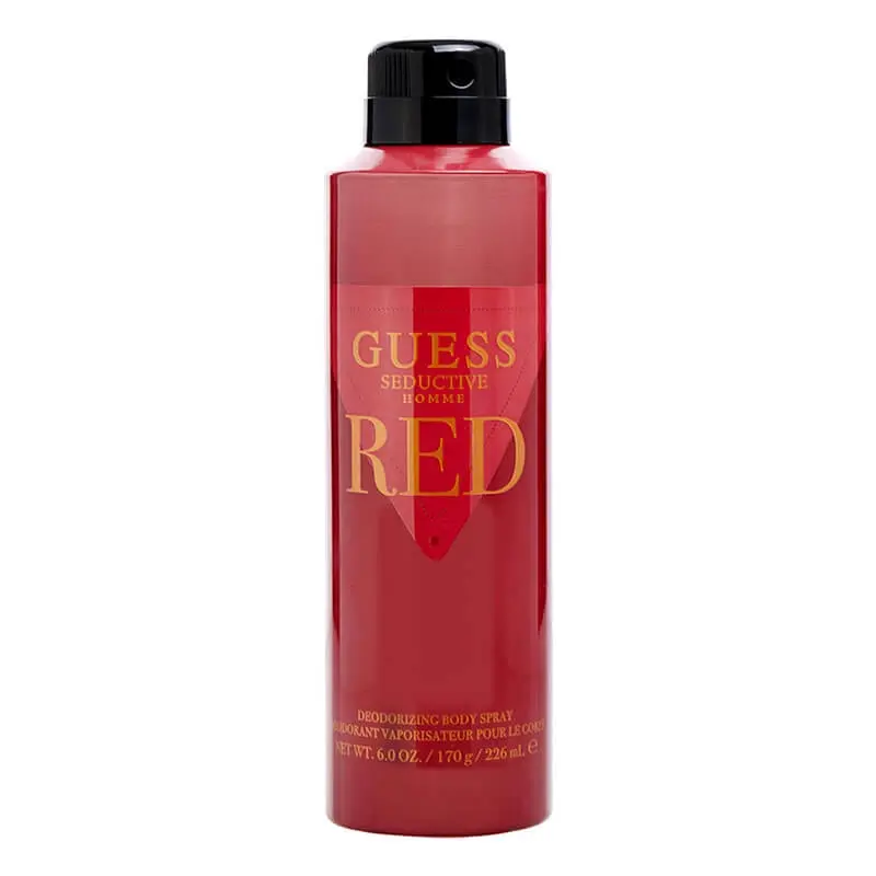 Guess Seductive Homme Red Deodorizing Body Spray 226ml (M) - Health