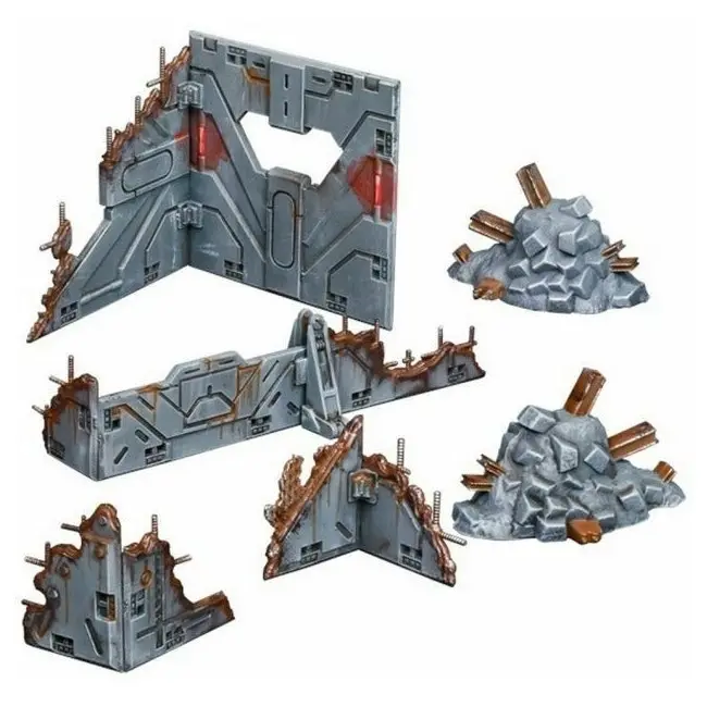 Mantic Games Terrain Crate Battlefield Ruins Series 1 TTRPG Game Accessory Set - Toys & Games
